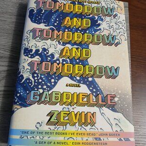 🤩2/$30 Tomorrow, and tomorrow, and tomorrow by Gabrielle Zevin - hardcover book
